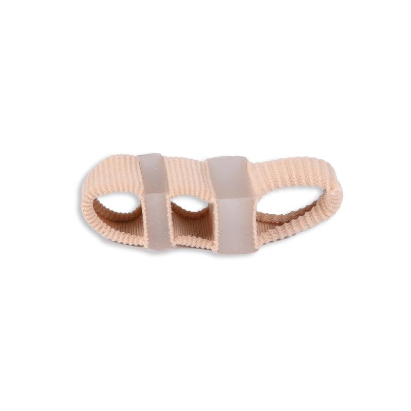 1 pair Toe Separator 5-Hole Fiber Toe Spreader Bunion Corrector Overlapping Toe Separator 2-Hole 3-Hole Orthopedic Tool for Men Women