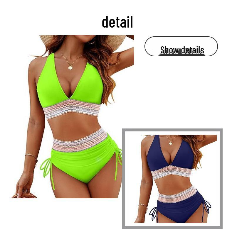 2025 Europäische & Amerikanische Damen Split Bikini Bademode