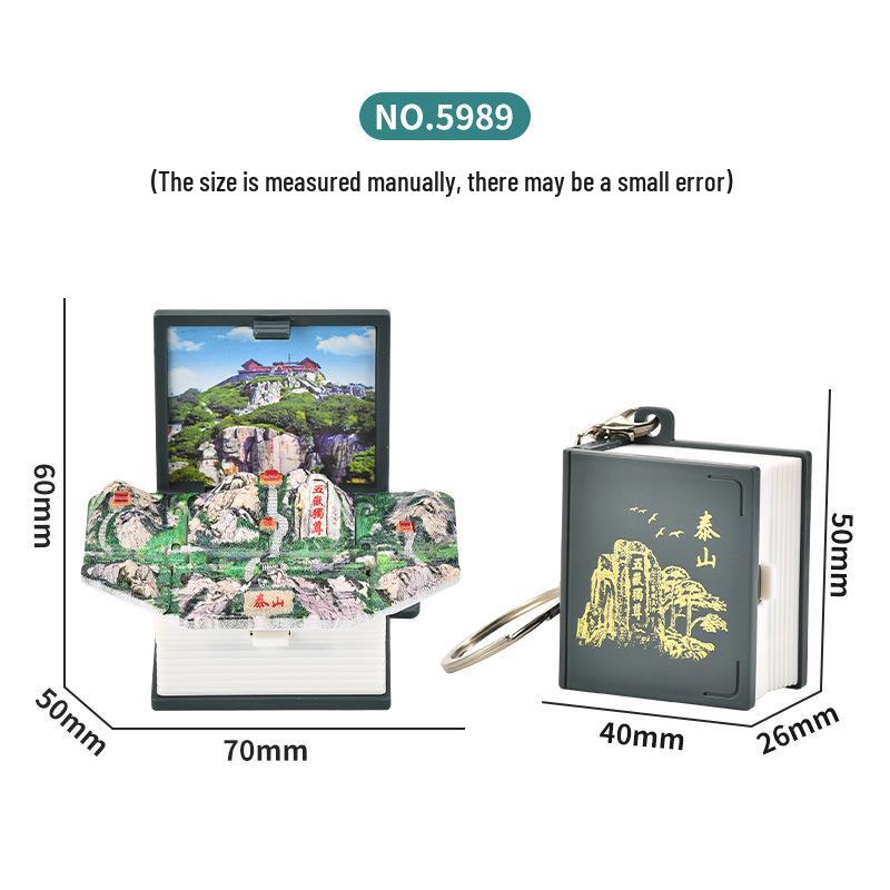 3D Dinosaur & Space Astronaut Pop-Up Keychain Book: Educational, Creative Decompression Toy