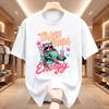 Trash Panda Energy Tshirts Raccoon Funny Animal Graphic T Shirts Casual Round Neck Printed Cotton Short Sleeve Tees Tops