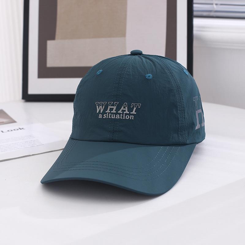 Summer Hat Women's New Style Extended Hat Quick Drying Baseball Hat Men's Versatile Baseball Cap Casual Outdoor Sun Protection