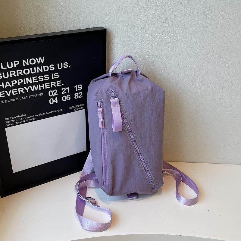 2025 Summer New Shoulder Bag Cycling Bag Women's Bag Sports Fitness Bag Portable Messenger Bag Multi-functional Backpack