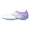 Mizuno Morelia Neo III Pro Comoda AG (Borchie corte in gomma) Scarpe da Calcio Ammortizzanti Uomo Scarpe da Calcio Bianco Viola P1GA238456