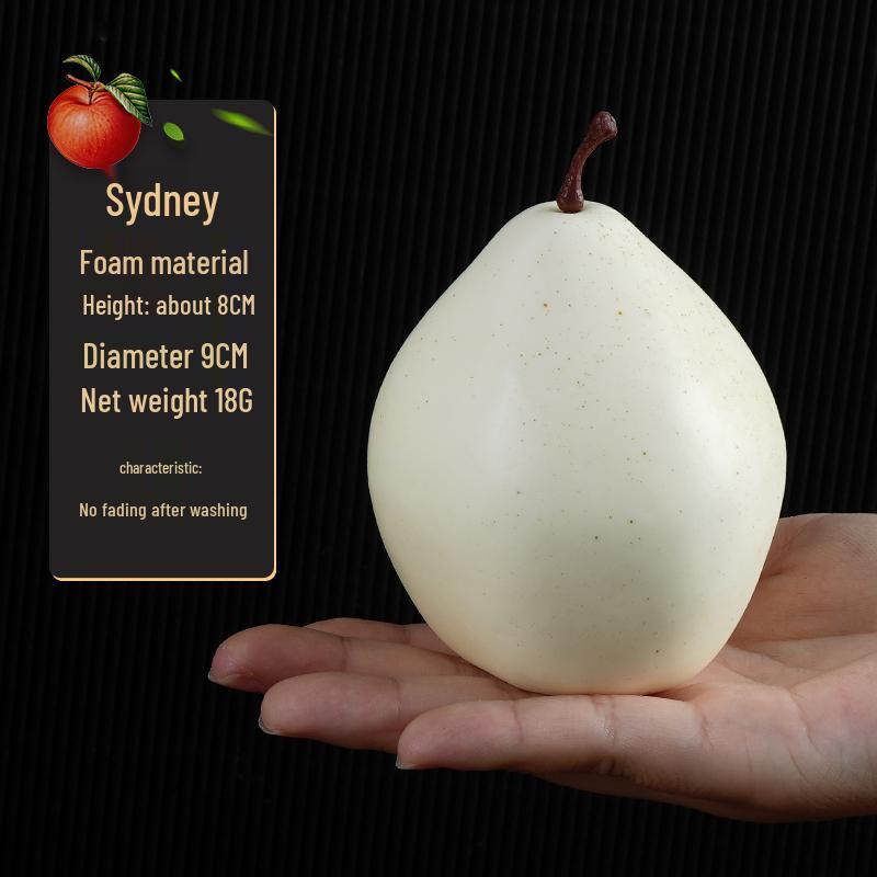 Plastic Apple Fruit and Vegetable Teaching Aid Prop Figurine for Early Education Display