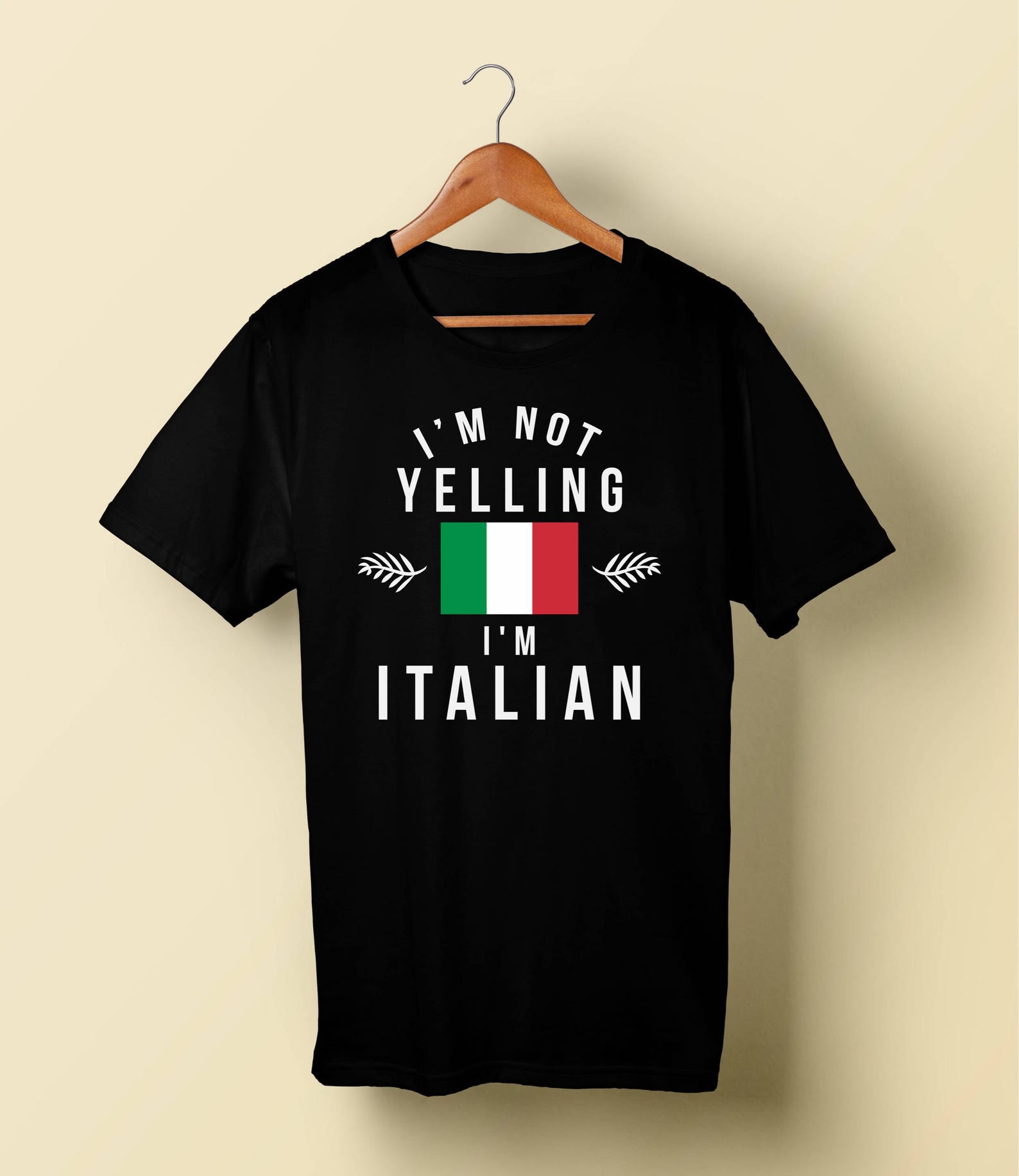 Italian shirt I am not Yelling I am Italian Funny Italian Shirt Love Italy T-Shirt Summer Vacation Shirt Italians Tee Shirt S