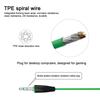 Gaming Headphone 3.5mm Wired ANC Active Noise Reduction Earphone HiFi Stereo Gamer Headset with Microphone for PS4 PS5 Xbox PC