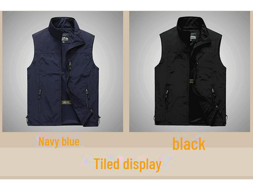 2020 Men's Outdoor Leisure Vest – Spring/Autumn Photography & Fishing Jacket
