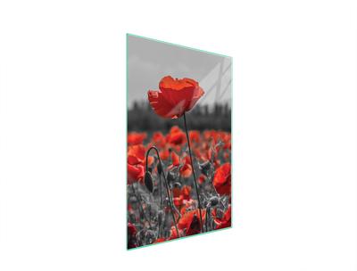 GLASS CUTTING BOARD 35x52 Flower