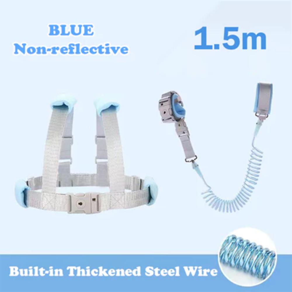 2 v 1 Nastavitelný postroj pro batole Vodítka Ocelové lanko Vodítko pro miminko Popruh Dětský postroj Dítě