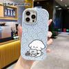 Phone Case: 2D Flat Design Suitable for iPhone 18 17 16 15 14 13 Pro Protective Case, Couple Style, for Typing On the Computer, Christmas and Hallowee