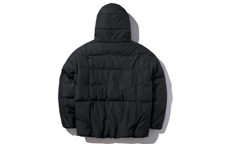 Li Ning Down Jackets Women's New Standard Black Hooded Moderate Other AYMP082-3