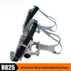 Wellgo Ultra Light Bicycle Pedals Stainless Steel Dog Mouth Single Hole Retro Road Bike Silver Foot Pedal Cycling Equipment