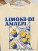 ZX Tee Limoni Di Amalfi Lemon Graphic  Women New Trend Collection T-Shirt Crew Neck Lettering Spring Summer Fashion