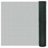 VidaXL Galvanized Steel Mesh with PVC Coating 25 X 1 M Green, Fence, Barrier,, Fences, Barriers 140439