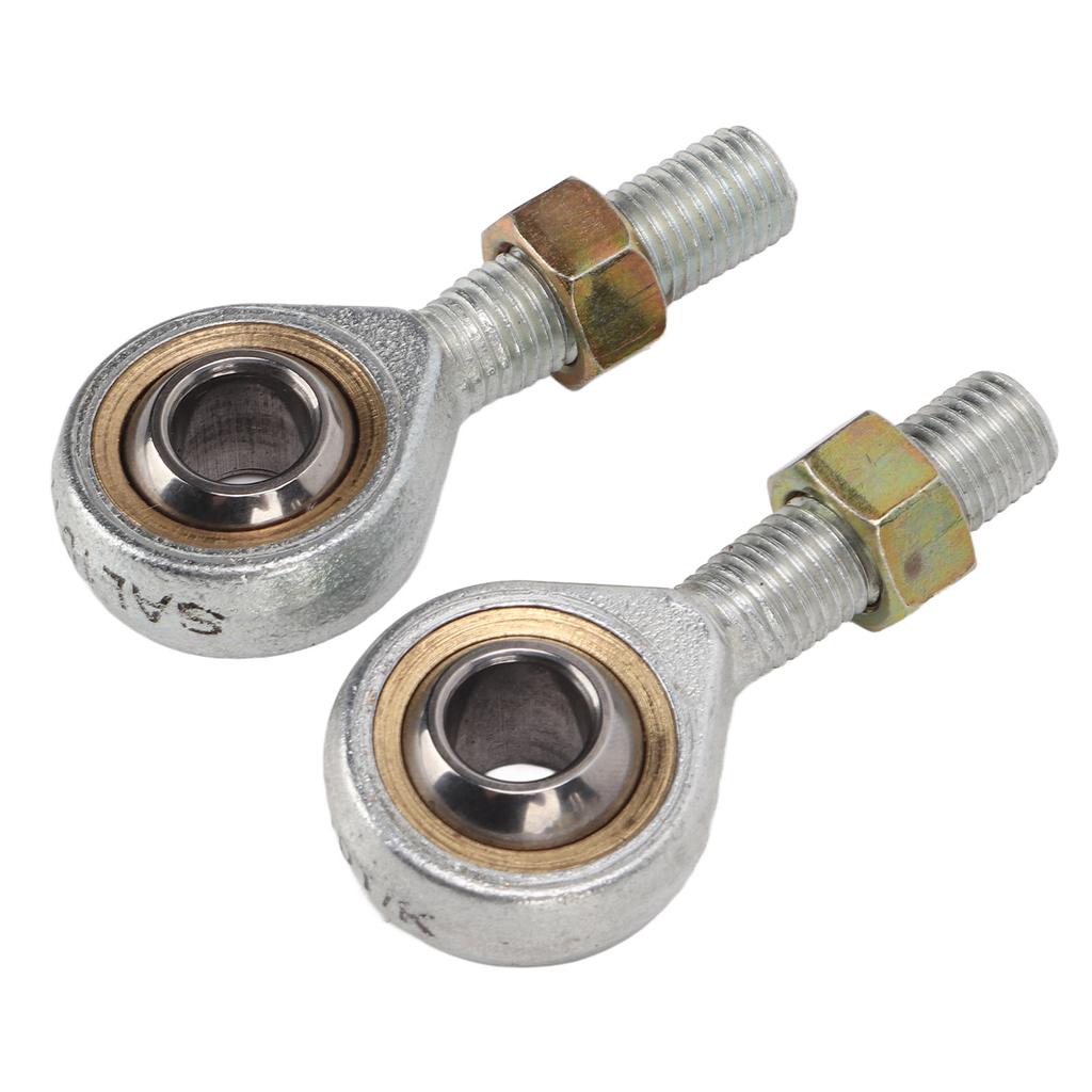2Pcs Rod End Joint Bearing Left Right M10 Replacement for Modified ATV Four Wheel Quad Go Kart
