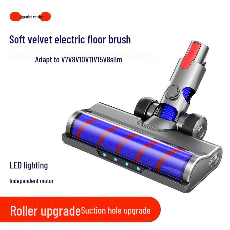 Dyson V7-V15 Soft Velvet Electric Floor Nozzle Brush Attachment