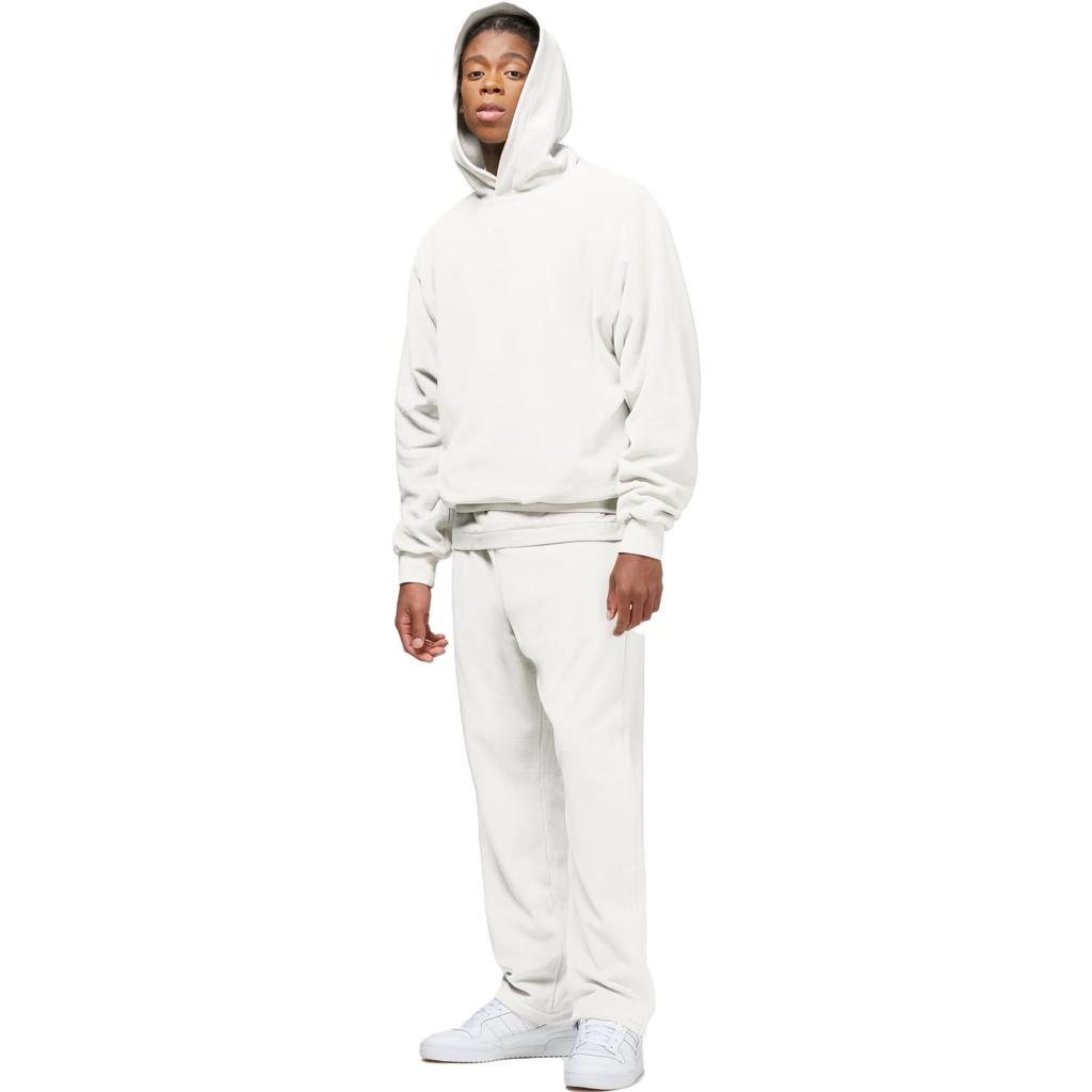 adidas Originals One Basketball Unisex Velour Hoodie Cloud White IA3457