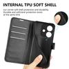 For Oppo A3x 5G/A3x 4G/A3 5G/A3 4G/A60 5G/A40 4G Case Litchi Texture Shockproof Leather Wallet Phone Cover