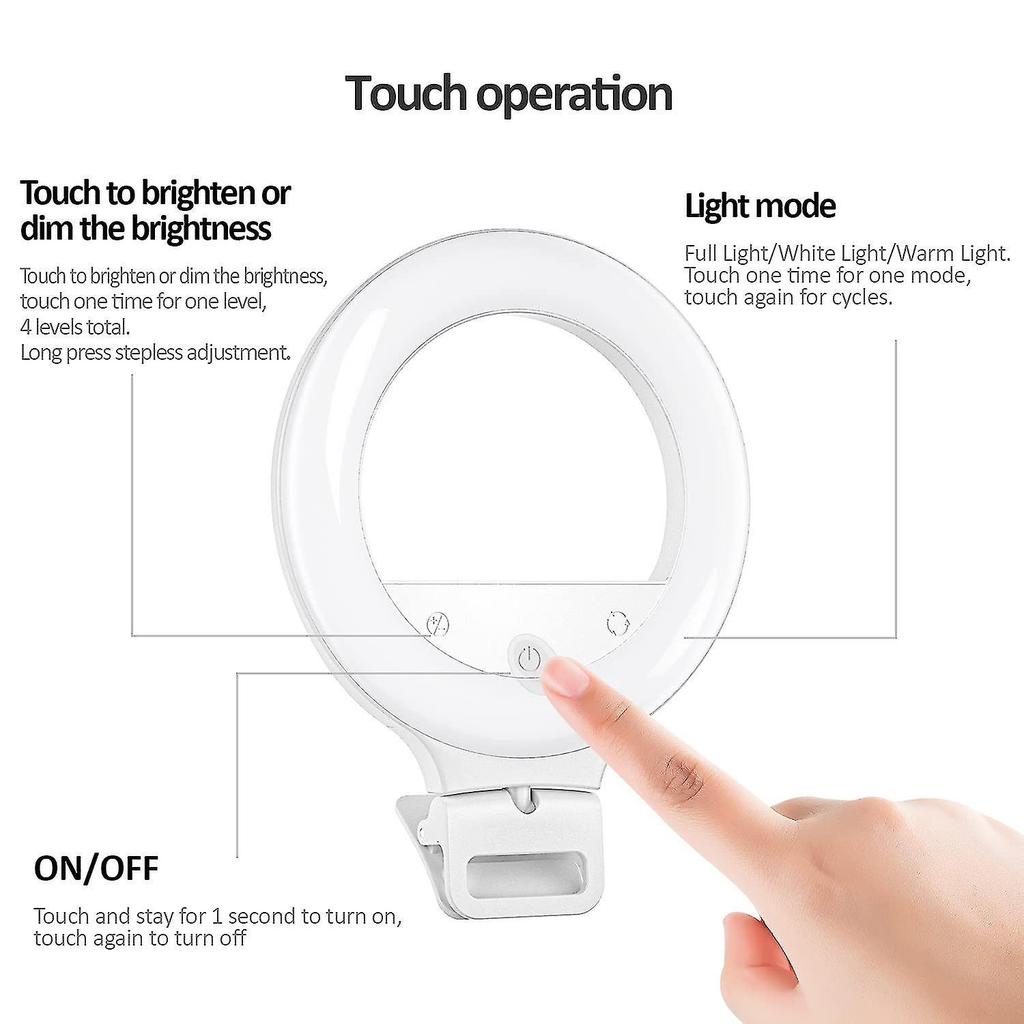 Video Conferencing Lighting Kits, Ring Lights For Monitoring Clips, Remote Work, Learning, Zoom, Call Lighting, Self-cast And Broadcast,
