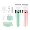 High-quality and Durable Shaver IPX7 Waterproof Shaver Household Trimmer for Women Dual-purpose Portable  Safe and Hygienic  Does Not Hurt The Skin