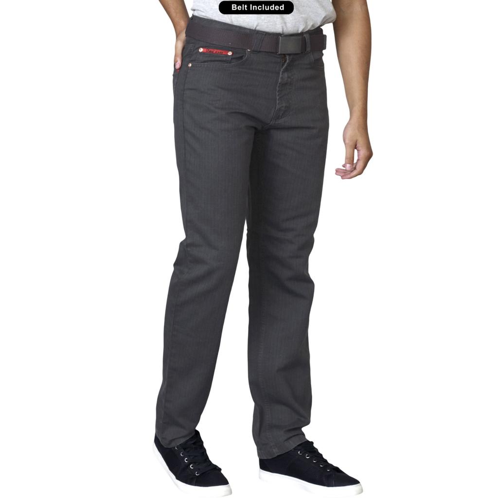 Duke Mens D555 London Canary Bedford Cord Kingsize Tuxedo Trousers