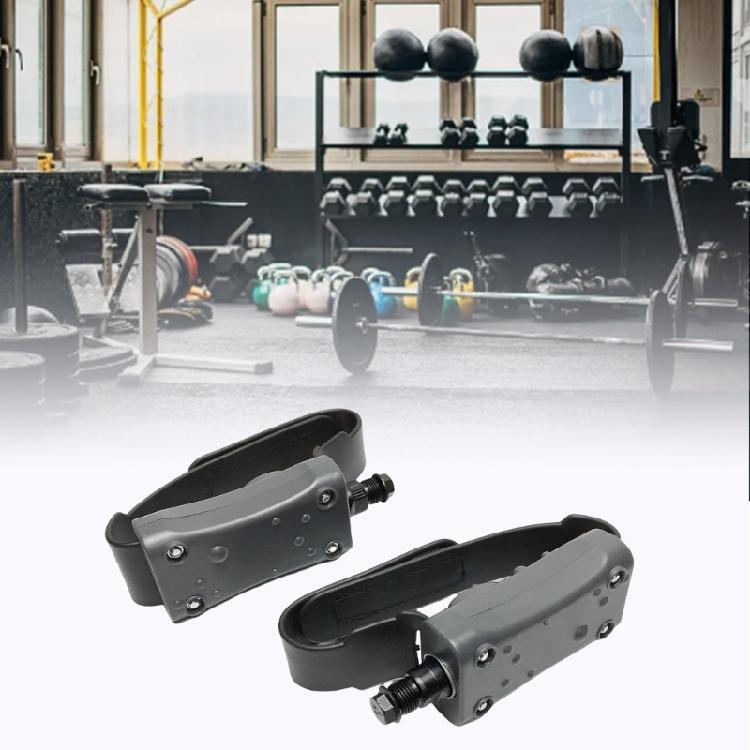 Exercise Pedals Quick Installation Fitness Equipment Upgrading Part Cycling Pedals Plastic Texture for Homes Gym