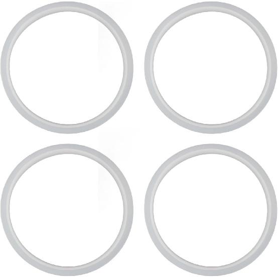 4PCS Water Distiller Sealing Silicone Gaskets, Heat Resistant Replacement Parts for 4L Water Distillers, Compatible with Various (4L)