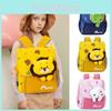 Cute Cartoon Lion Children's Schoolbag With Spine Protection And Breathable Design
