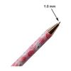 Maydahui Stylish Color Heart Click Ballpoint Pens Set of 8, 1.0mm Black Ink Cute Love Wing Pens for Writing, Women, Kids, Students, Christmas,