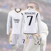 Módní fotbalový dres Real Madrid s dlouhým rukávem pro děti 2324 Vini Jr. Beckham Modrić