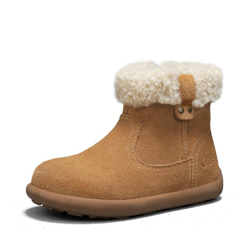 Jeep Girls  2025 Winter Snow Boots: Warm, Cold-Proof, Thick Velvet Cotton Shoes 27