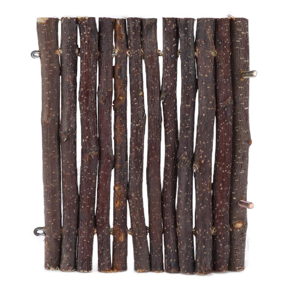 Hamster Wooden Hammock Toy Hanging Swing Toy for Guinea Pigs and Other Small AnimalsSemicircular Bed