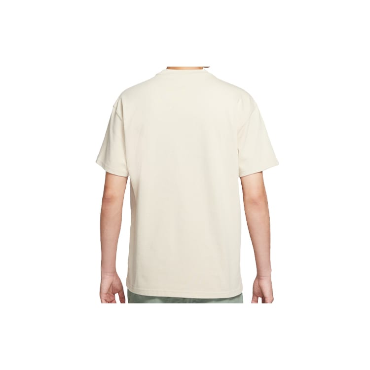 Nike T Shirts Men's Oat Crew Neck Moderate Straight Fit DD0500-138