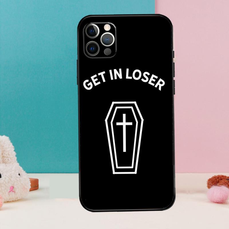 Skull Gothic Creepy Pastel Goth Phone Case For iPhone 16 15 14 13 12 11 Pro Max 12 13 mini XR 15 16 Plus 16e Cover Coque