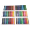 Water Color Pencils 7.5mm Water Soluble Rich Vibrant Luster Smoothing Colored Pencils for Kids