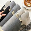 Fashion Soft Solid Cashmere Scarf Thick Warm Big Shawl For Women  Lady Pashmina Long Fringed Scarves Blanket Bandana