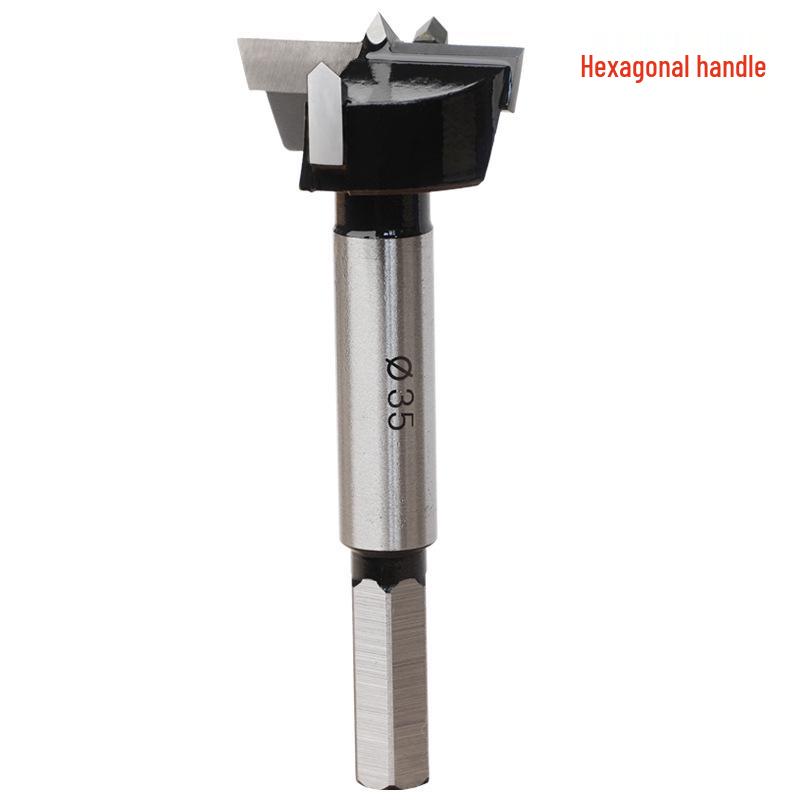 35mm Wood Door Hinge Drill Bit and Positioning Tool