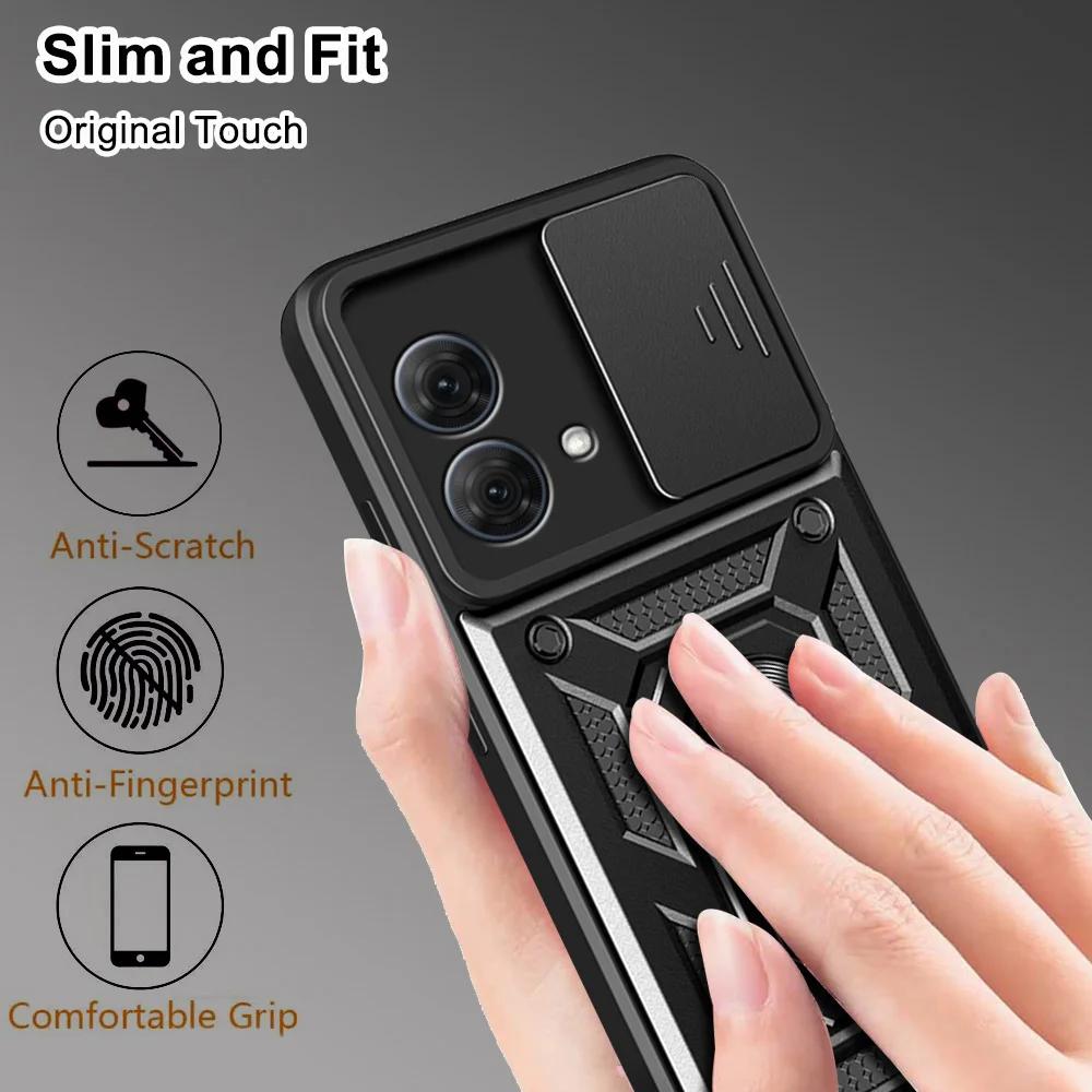 Pentru Carcasă Motorola G84 G54 G14 E13 G73 G53 G13 G23 E22 G62 G32 G22 G52 G60 G30 G10 G51 Suport Inel Magnetic Stand Husă de Protecție