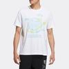 Men's T-Shirt Adidas Neo T Shirt Unisex White