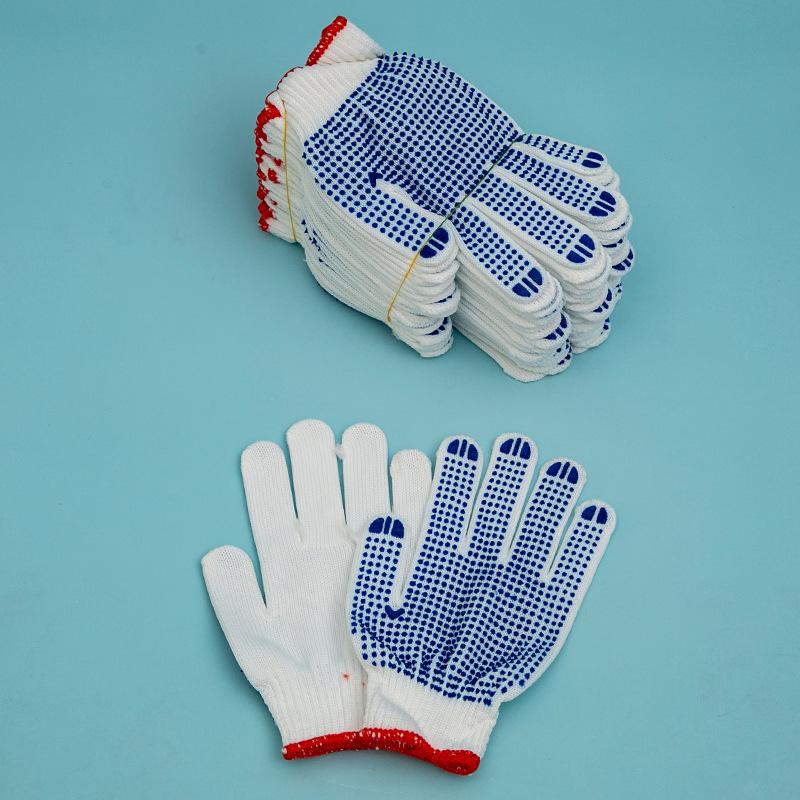 Strapazierfähige rutschfeste Strickhandschuhe für Arbeitsschutz