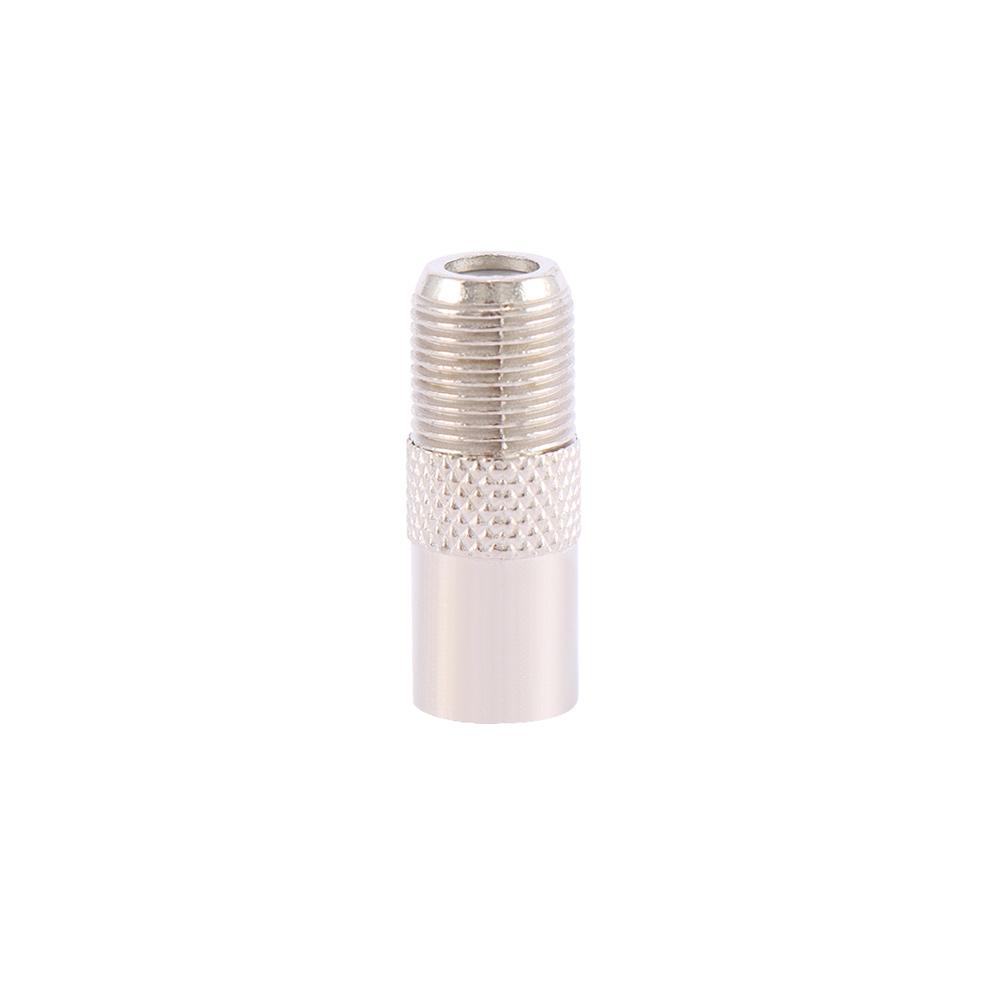 Satellite 2pcs Antenna Plug Adapter F Female Screw Connector Converter Adaptor F To RF Male