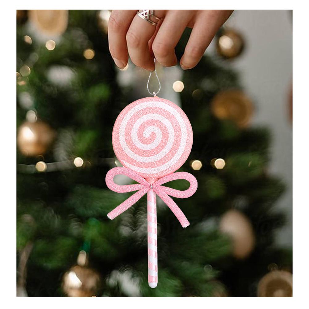 Candy Decor Christmas Lollipop Ornament Xmas Tree Decoration Classic Candy Shape