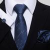 Men's Business Professionals Striped Tie Wedding Suit Accessories Polyester Tie Men