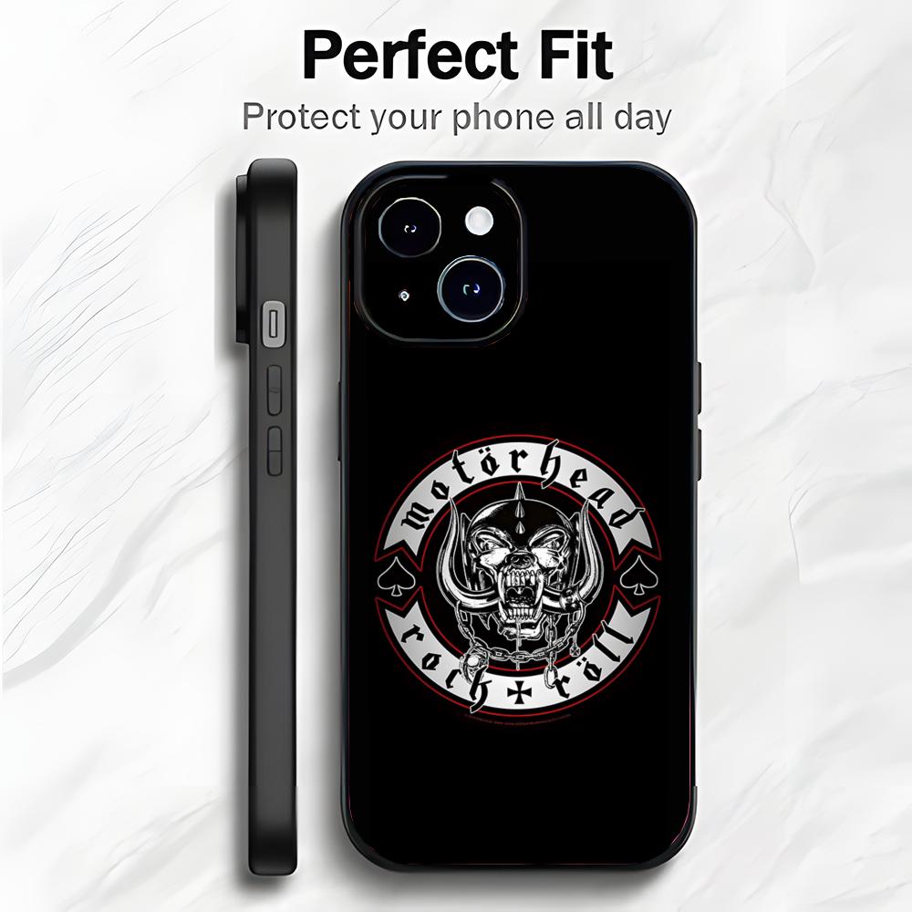 Loud Classic Band M-Motorhead Phone Case Phone Case Soft Packaging Lightweight For iPhone17 16 15 14 13ProMax