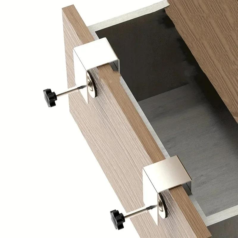 Dřevoobráběcí zásuvka montážní spona ocelová pevná fixační nástroj ve tvaru G, dřevoobráběcí děrovací ozdobný nástroj f svorka