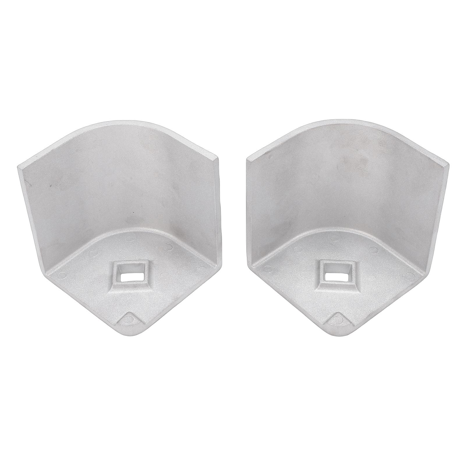 

2PCS Pontoon Boat Aluminum Corner for 90 degrees Rounded Corner 3-3Celsius4in to 3-13Celsius16in Height 3-1Celsius4in to 3-5Celsius16in Top Width