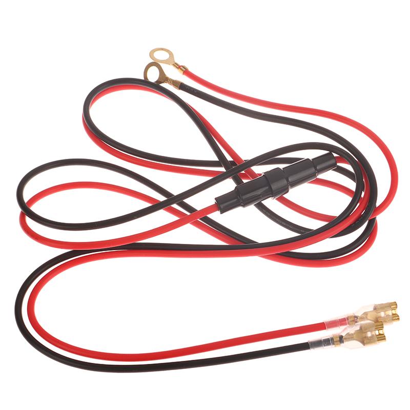 USB Oplader Stopcontact Kabel 60/100/150cm Sigarettenaansteker Kabelboom Snoer Met 10A Zekering Voor Auto Marine Motorfiets Atv Rv Refit