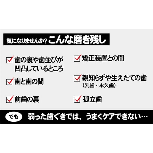 LAPIS, the God of Toothbrushing: Dental Toothbrush, Regular, Spiral Twin, Charcoal Bristles, Set of 7, LA-211PET Clear