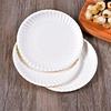 Disposable White 6-inch Paper Plates
