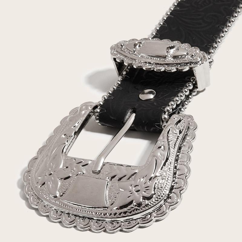 Girls Punk Waist Belt for Banquet Idol Costume Jewelry Waist Body Jewelry for Party/Club for Jeans Pants Belt